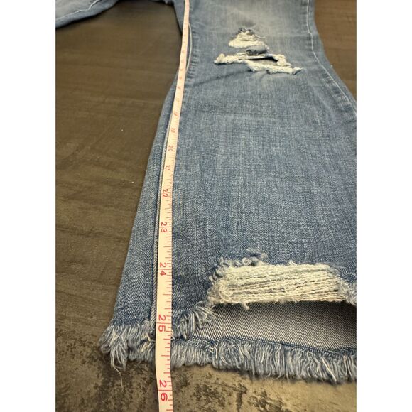 Levi's 724 High Rise Straight Crop - Sz 30 - Picture 10 of 13